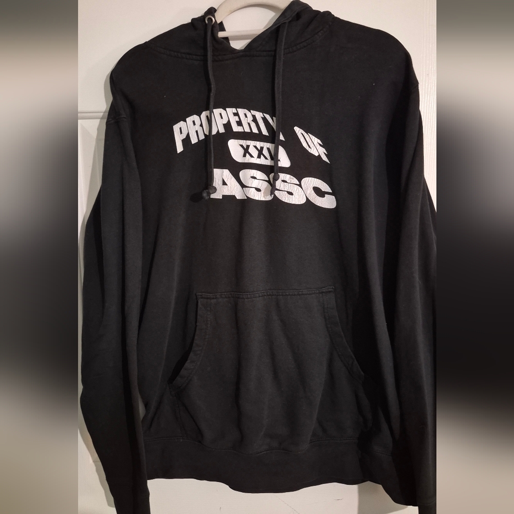 Anti Social Social Club Black Hoodie with White Graphic